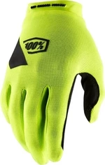 100% Ridecamp Gloves Fluo Yellow S Rękawice kolarskie