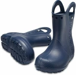Crocs Kids' Handle It Rain Boot Navy 23-24