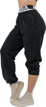 Nebbia Fitness Sweatpants Muscle Mommy Black L Fitness spodnie