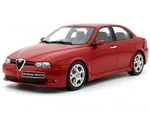 2002 Alfa Romeo 156 GTA Alfa Red Limited Edition to 2500 pieces Worldwide 1/18 Model Car by Otto Mobile