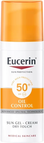 Eucerin SUN Ochranný krémový gél na opaľovanie na tvár OIL rôzne varinty 50 ml