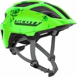 Scott Spunto Junior Fluo Green 50-56 Dětská cyklistická helma
