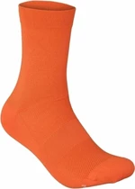 POC Fluo Sock Fluorescent Orange S Kerékpáros zoknik