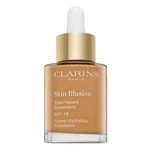 Clarins Skin Illusion Natural Hydrating Foundation tekutý make-up s hydratačným účinkom 112.3 Sandalwood 30 ml