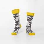 Grey women's socks with ghosts