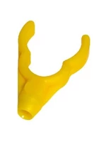 Daemons rohatinka plastová žlutá otvor 5 mm zadní