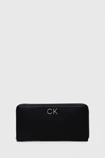 Peněženka Calvin Klein černá barva, K60K611778