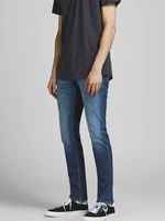 Dark blue slim fit jeans by Jack & Jones Glenn