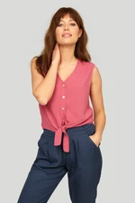 Greenpoint Woman's Blouse BLK04200 Coral