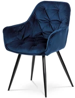 AUTRONIC Jedálenská stolička DCH-421 BLUE4 modrá