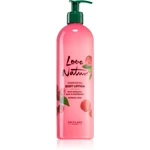 Oriflame Love Nature Organic Mint & Raspberry energizujúce telové mlieko 500 ml