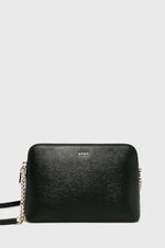 Kožená kabelka Dkny čierna farba, R83E3655