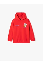 Koton Sweatshirt Hoodie with Print Detail.