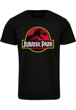 Fekete póló Jurassic Park logóval