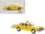 1987 Chevrolet Caprice Taxi Yellow "New York City Taxi" 1/87 (HO) Scale Model Car by Brekina