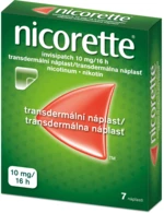 Nicorette Invisipatch 10 mg/16 h transdermálna náplasť 7 ks