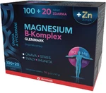 Magnesium B-Komplex Glenmark + Zinok 100+20 tbl zadarmo