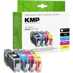 KMP Ink cartridge kombinované balenie kompatibilná náhradný HP 364 čierna, zelenomodrá, purpurová, žltá H108V 1712,8005