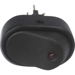TRU COMPONENTS kolískový spínač do auta TC-R13-133L-SQ RED      1 ks