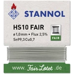 Stannol HS10-Fair spájkovací cín navijak Sn99,3Cu0,7 5 g 1 mm