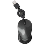 Hama Pesaro Wi-Fi myš USB optická čierna 3 null 1200 dpi zaťahovací kábel