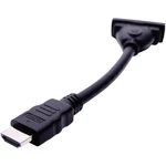 HDMI / DVI adaptér club3D CAC-HMD<gt/>DFD, čierna