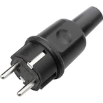 GAO 611980 zástrčka SchuKo plnogumové   230 V čierna