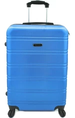 Cestovní kufr skořepinový na čtyřech kolečkách Agrado (L) 90l - modrá