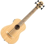 Kala U-Bass Bamboo Basové ukulele Natural