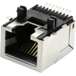 RJ45 konektor econ connect MEB8/8GSMTKS - zásuvka, vestavná horizontální RJ45 kov, 1 ks