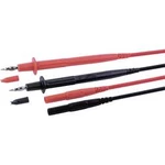 Sada měřicích kabelů banánek 4 mm ⇔ měřící hrot MultiContact MC-6, 1 m, černá/červená