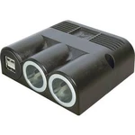 Rozbočovač s USB ProCar, 67324501, 2x USB, 12/24 V, 16 A, dvojitý