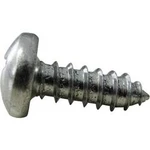 Čočkové šrouby do plechu TOOLCRAFT 888709, N/A, 16 mm, ocel, 1 ks