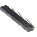 Zásuvková lišta BKL Electronic 10120602, řádky 1, kontakty na řádek 25, 1 ks