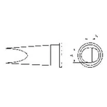 Pájecí hrot Weller LHT-E, plochý, 6,7 mm