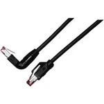 Síťový kabel RJ45 Dätwyler K0991.5, CAT 6A, S/FTP, 5.00 m, černá