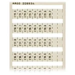 Karty pro označení, WAGO 209-934, 5 ks
