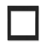 ABB Levit kryt rámečku 55x55 střední onyx 3901H-A00355 63