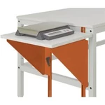 Manuflex AU0006.2001 Výškově nastavitelná stolní řešení pro pracovní stoly a pracovní stoly, Š x T 500 x 1000 mm