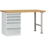 Dílenském COMBI model 7 s multiplex deska, Šxhxv = 2000 x 700 x 840 mm Manuflex WC5116.7035 WC5116.7035