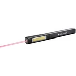 Laser, LED mini svítilna, penlight Ledlenser iW2R laser 502083, napájeno akumulátorem, černá