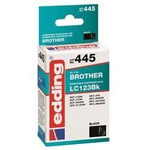 Edding Inkoustová kazeta náhradní Brother LC123BK kompatibilní Single černá EDD-445 18-445