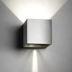 Venkovní nástěnné LED osvětlení Mlight Cube 81-4007, 6 W, N/A, antracitová