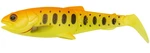 Savage gear gumová nástraha craft cannibal paddletail golden ambulance - 6,5 cm 4 g