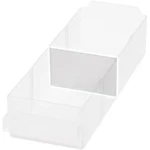 Příčky pro zásuvkový zásobník raaco, 250-01, 106757, 75 x 46 x 3.2, transparentní
