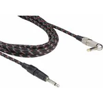 Instrumentální retro kabel JACK 6,3 mm Paccs, 6 m, více barev