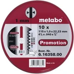 Řezný kotouč rovný Metabo 616358000 Průměr 115 mm 10 ks