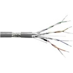 Síťový kabel CAT 5 - SF-UTP, Digitus, 4x2x0.2 mm², šedý,