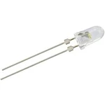 LED dioda s vývody Nichia, NSPA510BS L T/U, 20 mA, 5 mm, 3,1 V, 30 °, 7800 mcd, jantarová