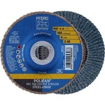 Vějířovitý brusný kotouč PFERD PFC 100 Z 40 PSF STEELOX/16,0 67764100, Ø 100 mm/
